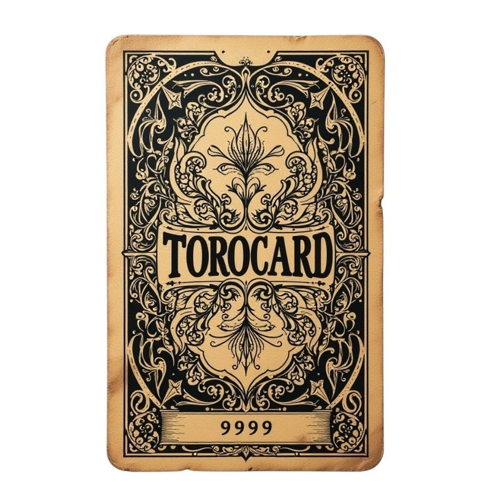 Torocard Strength Colorized 1 oz Copper Card /999