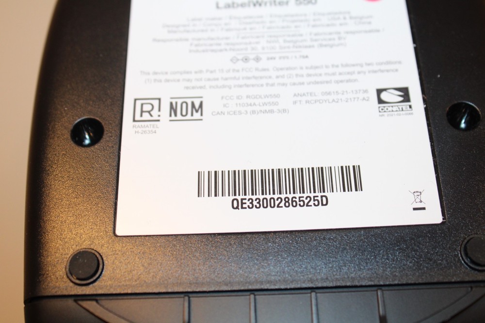 DYMO Label Printer | LabelWriter 550 Thermal Label Printer OPEN BOX