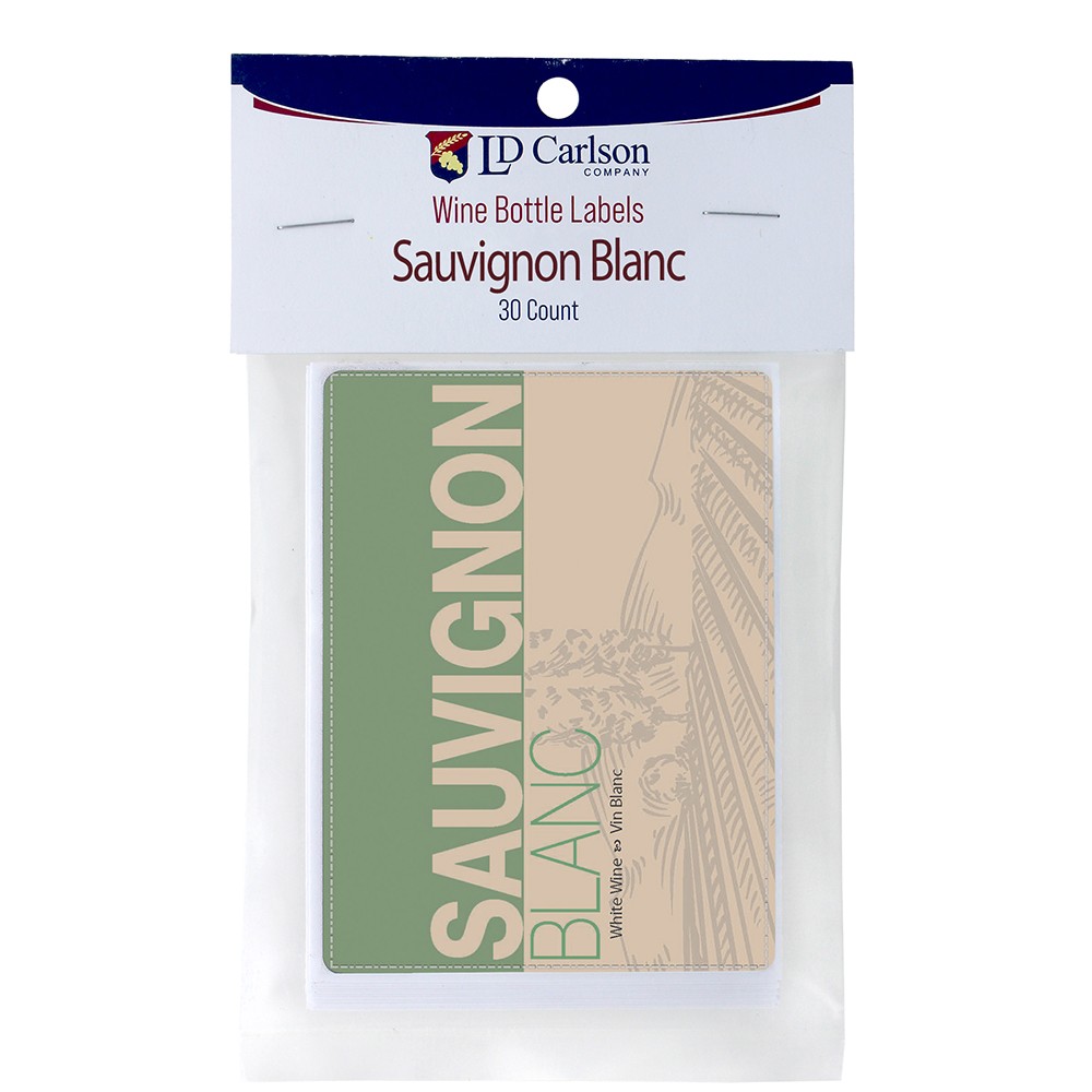 Sauvignon Blanc Wine Labels 30/Pack Varietal Collection