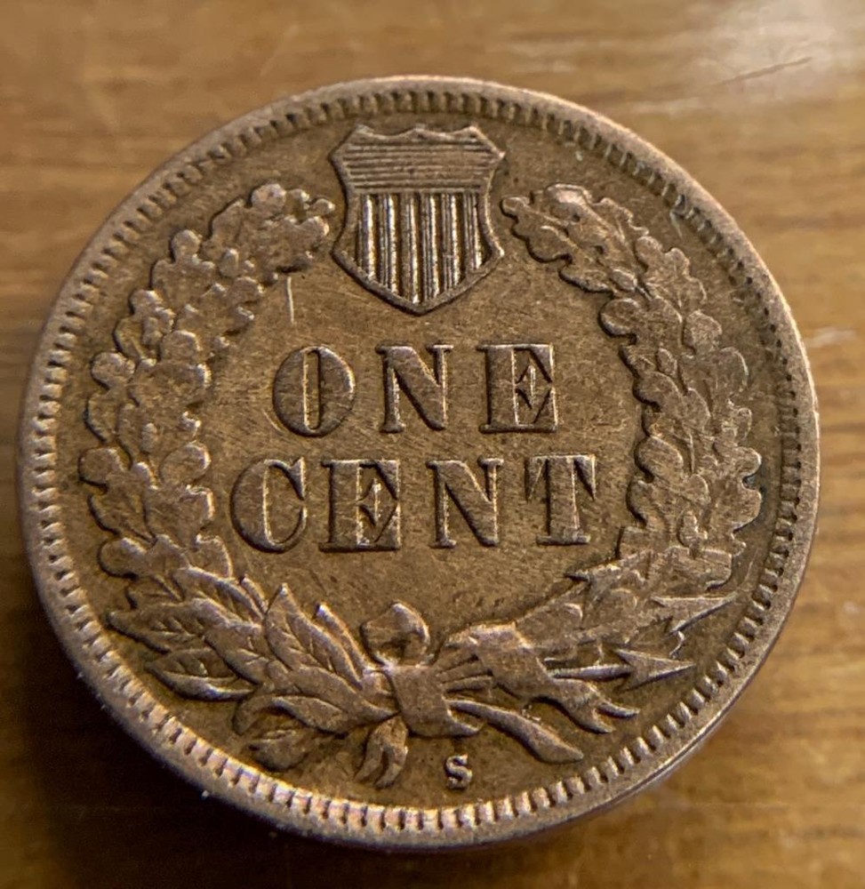 1908-S Indian Cent VF Condition SKU# 31374