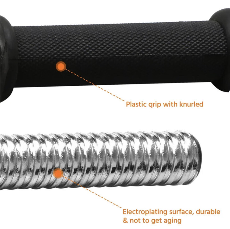 Adjustable Dumbbells Pair, 66lbs, 2 Bars