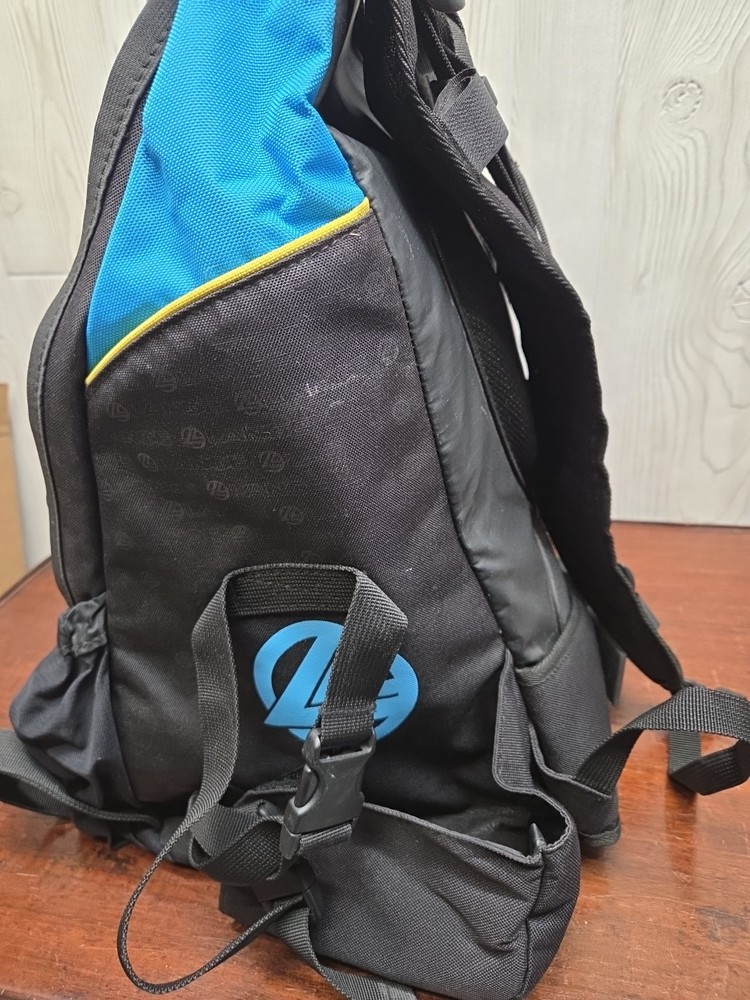 Lange Ski Snowboard Back Pack Boot Bag Black Blue