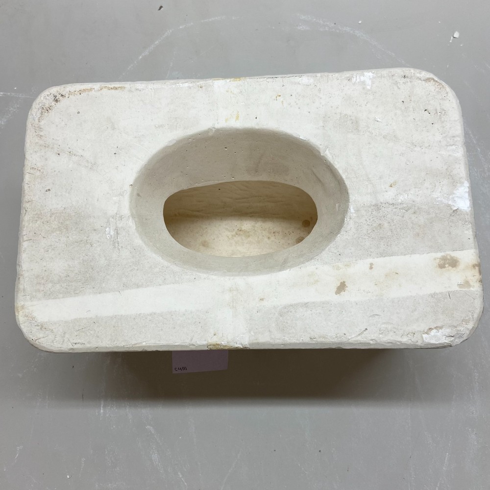 Ceramic Slip Mold Tree Trunk Log Bark Texture Holland #H182