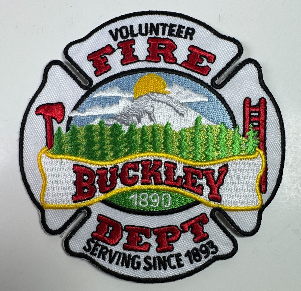 Buckley Fire Washington WA Patch H1