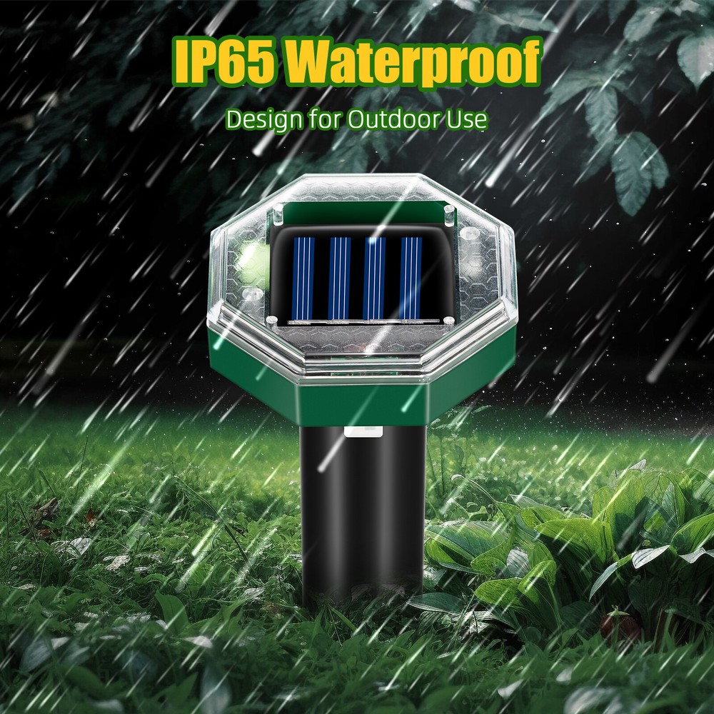 4 Pack Solar energy mousetrap octagonal model US