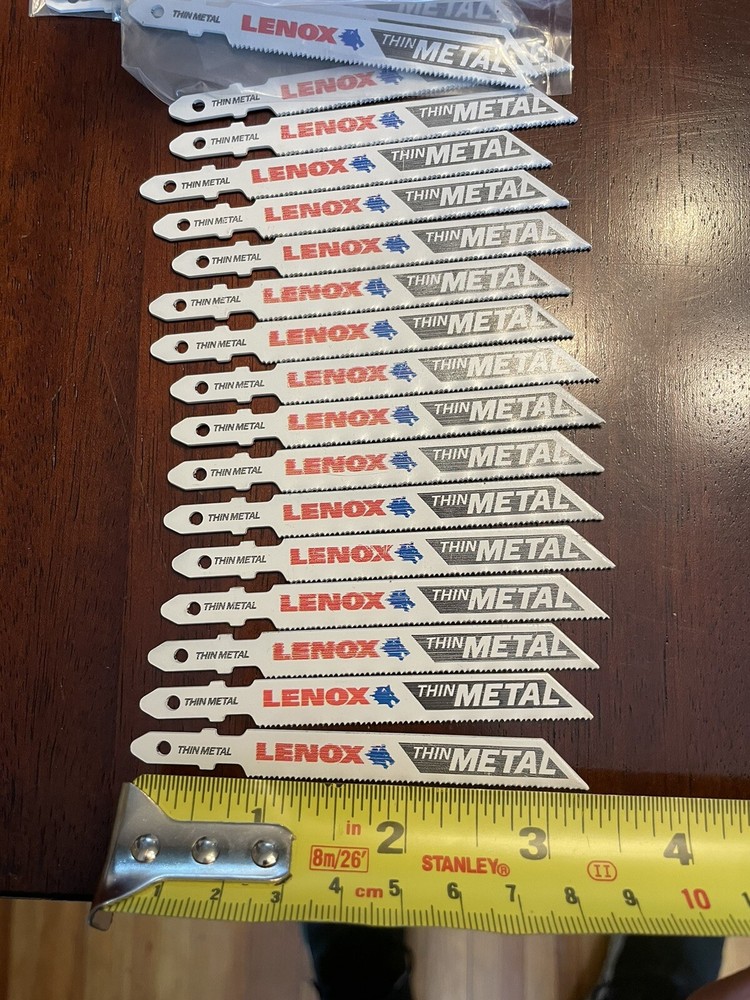 Lenox Jigsaw Blades (for thin metal)