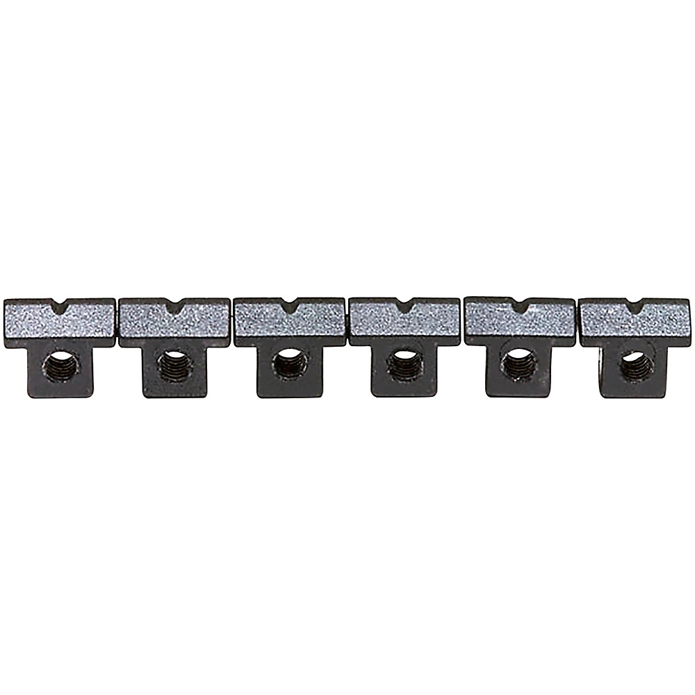 Graph Tech String Saver Original Saddles Set Compatible With Tune-O-Matic Black
