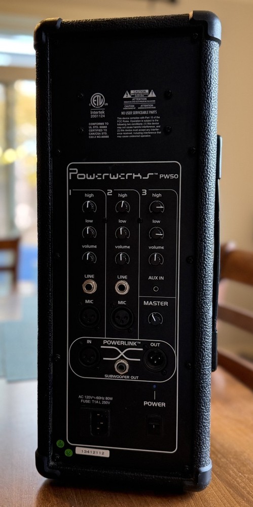 PowerWerks PW50 Personal PA System