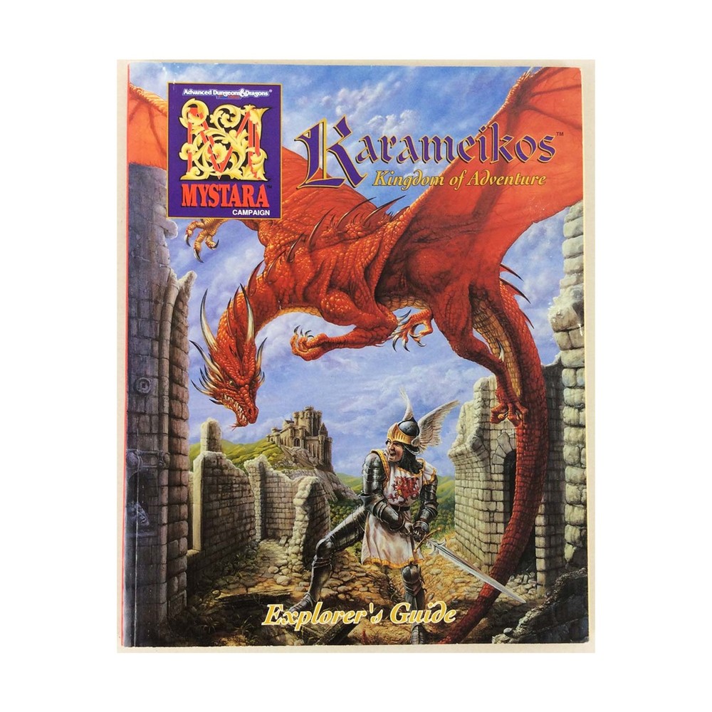 TSR Mystara Karameikos - Explorer's Guide Only! VG