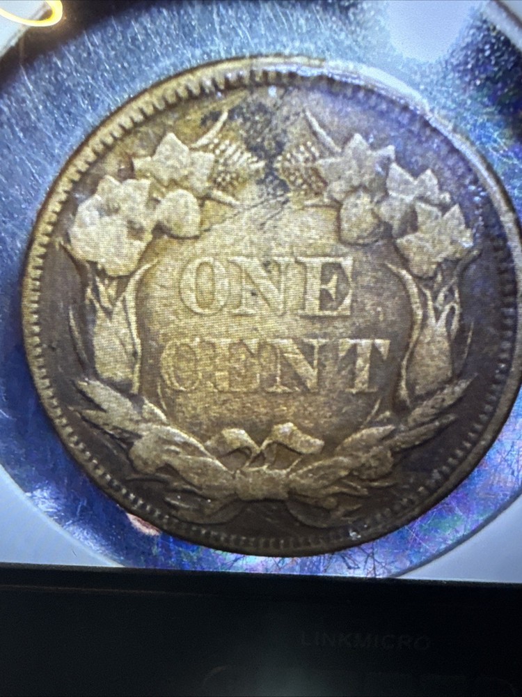 1858 Flying Eagle One Cent Large Letters Nice Coin