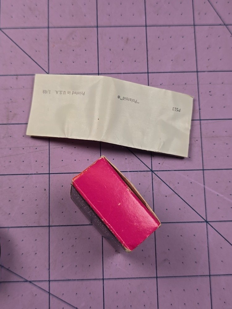 Vintage Polaroid Model 126 Development Timer with Original Box & Instructions.