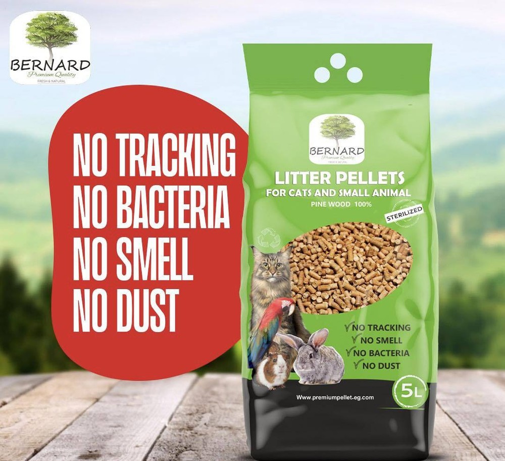 Bernard Organic Cat Litter Pine Pellets
