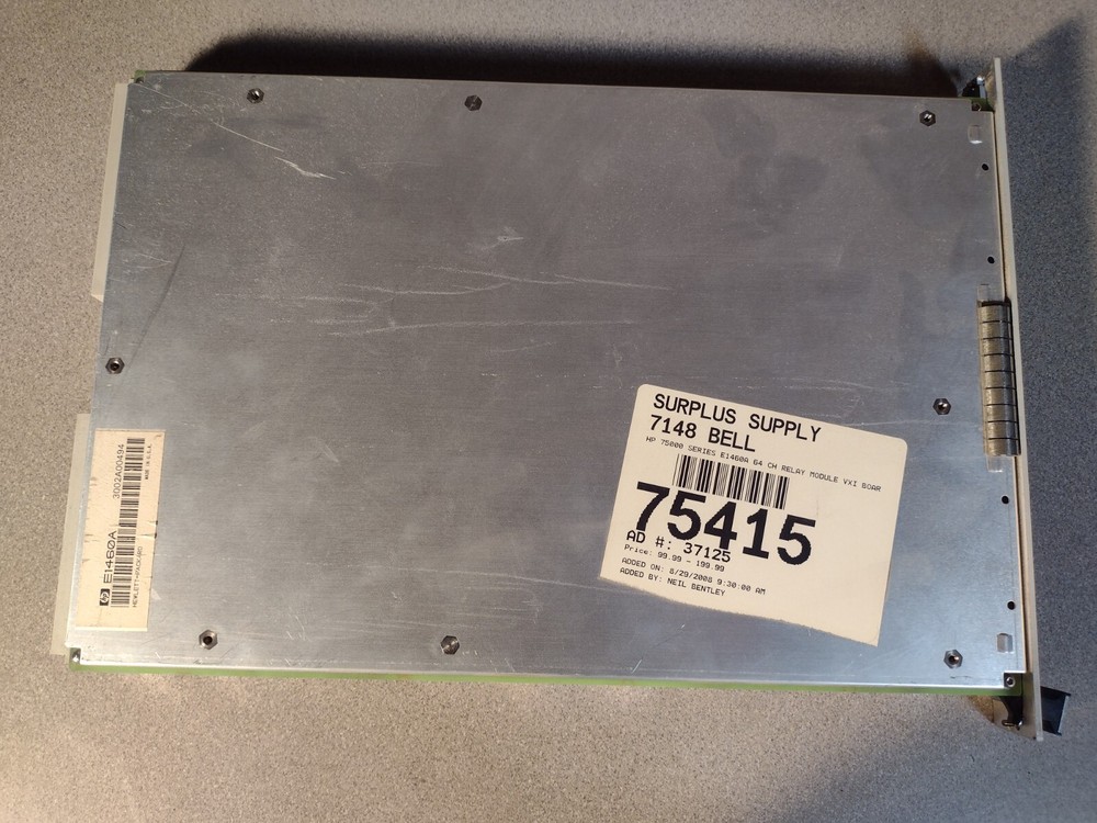 HP E1460-66201 64-Channel Relay Module