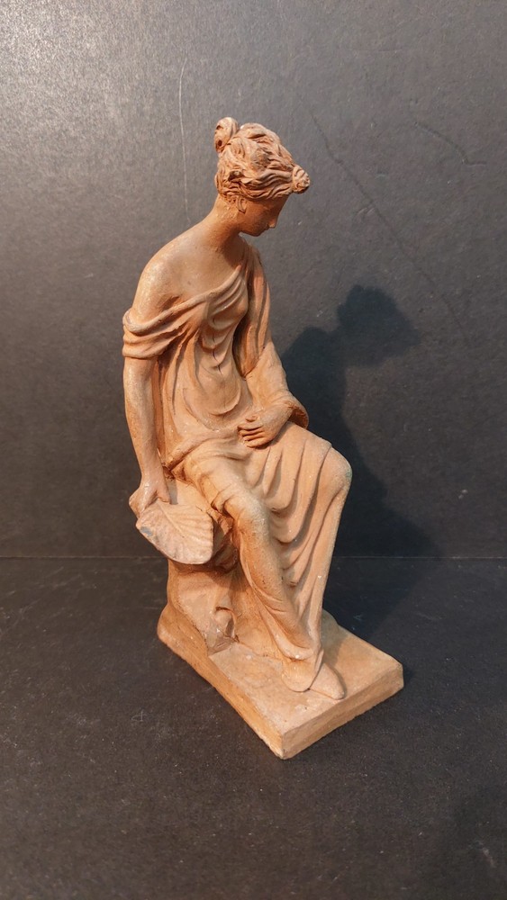 Tanagra Statue Terracotta