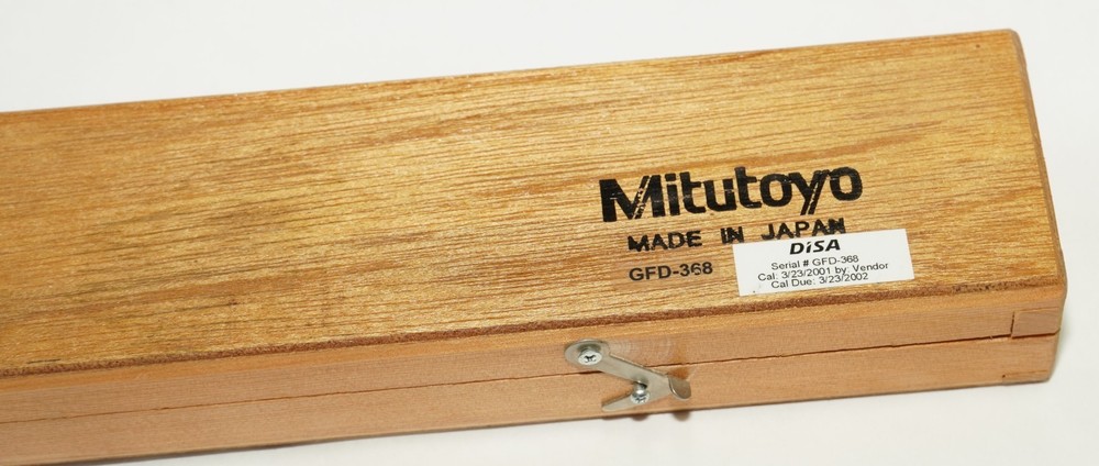 MITUTOYO 167-164 24" Micrometer Setting Standard