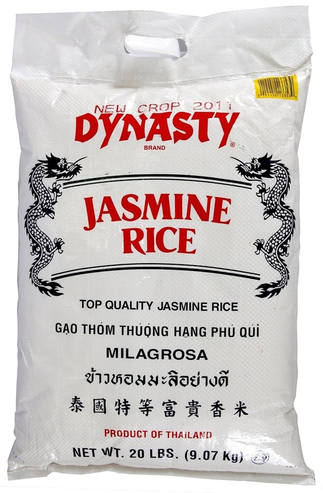 Imported Jasmine Rice, Natural & Organic