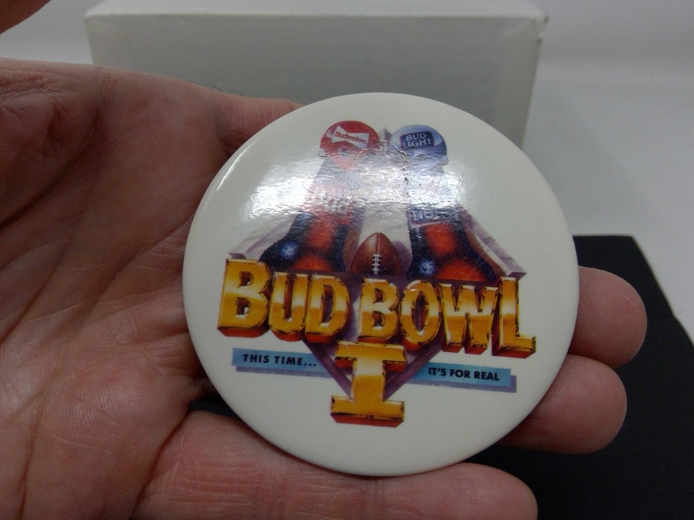 Vintage Bud Bowl I 3" Pin