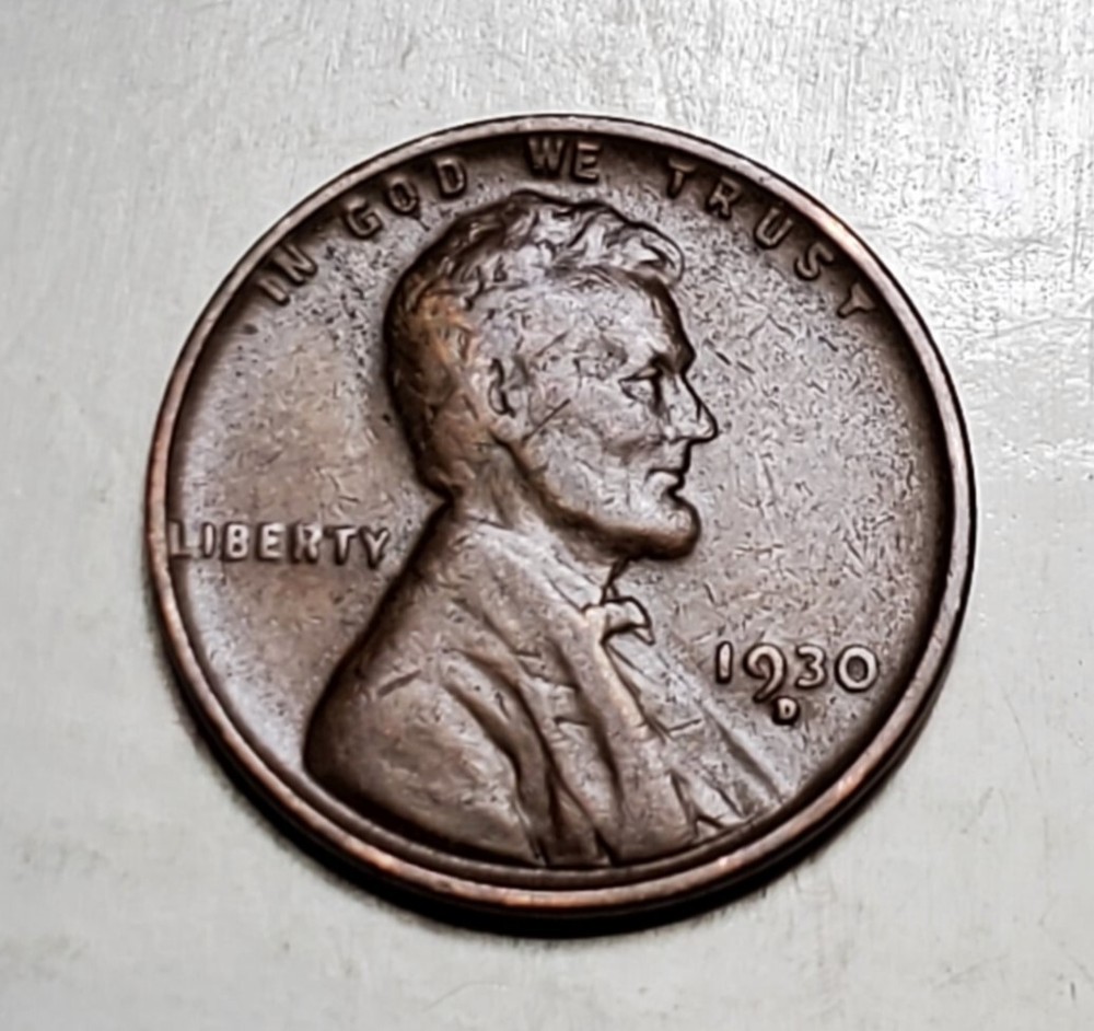 1930 D LINCOLN WHEAT PENNY #C5211
