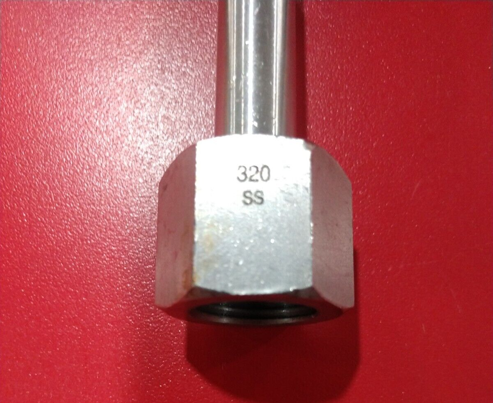 New Spraying Systems Co 1/4" Hydraulic LN Atomizing Head Spray Bar 316 Stainless