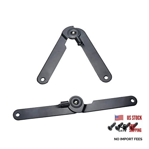 180 Degree Rotatable Support Hinges, 9 Inch Folding Lid Support Hinges 2 Pcs