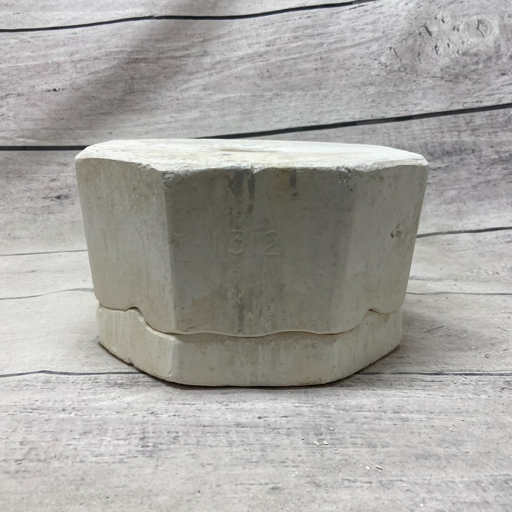 Boothe Mold Ceramic Casting Mold LG Scallop Dip Insert Pour Solid #1312