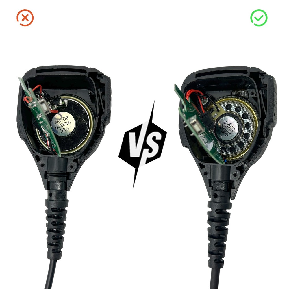 Remote Speaker Microphone Compatible with PMMN4022 EX500 EX600 Radios