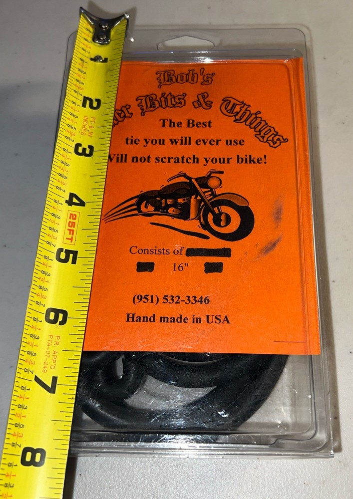 Bob’s Biker Bits & Things - Five 16” Bungee Ties