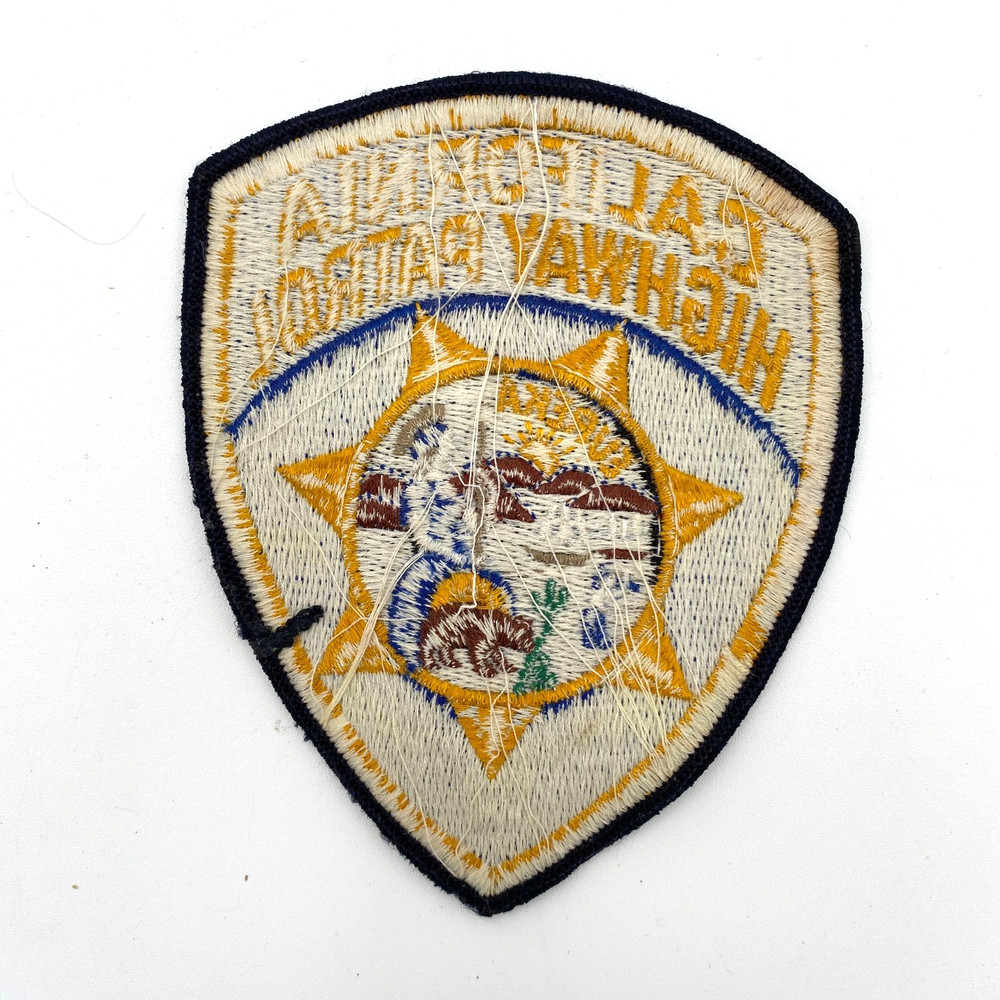 California Highway Patrol Patch Chips Patch Police CA