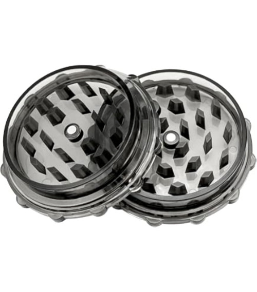 3" Black Acrylic 2pc Grinder | 70MM