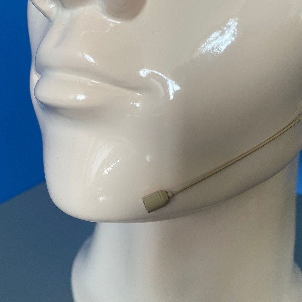 Single Earhook Headset Mic Headworn Microphone For Wireless 3.5mm-AU