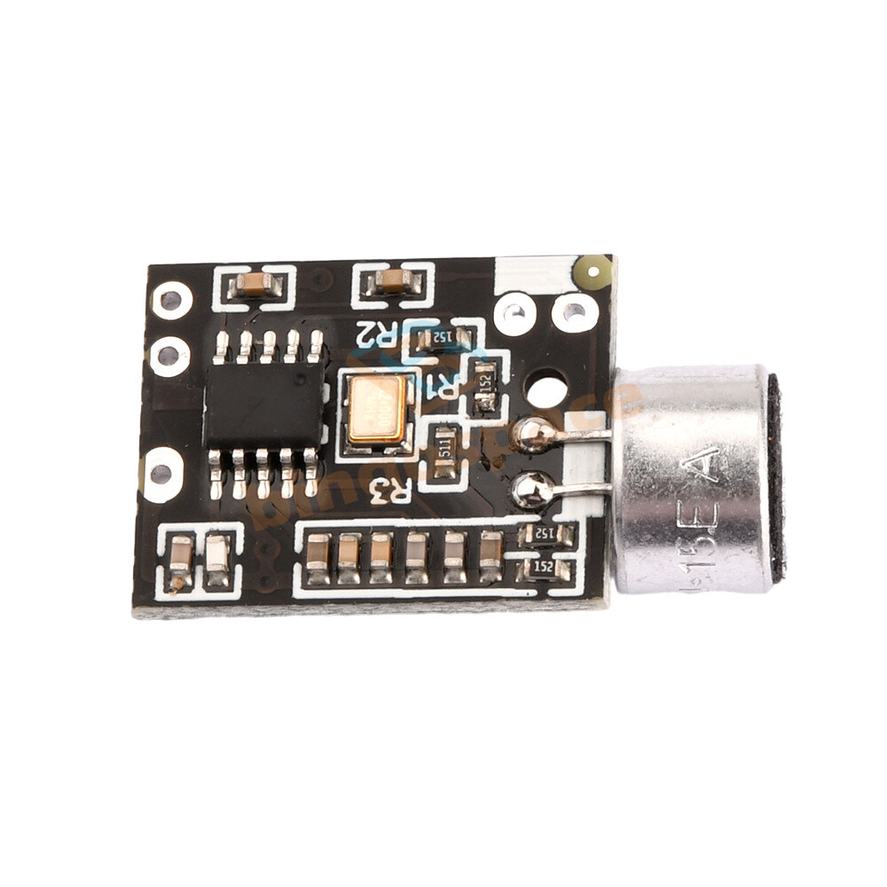 Wireless Microphone MIC FM 10dBm Transmitter Module Support Dual-channel Stereo.