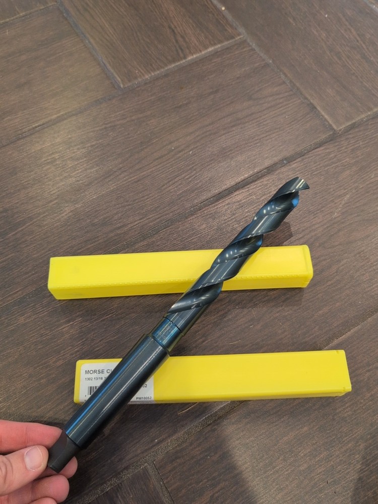 NEW MORSE CUTTING TOOLS 1302  SHANK DRILL BIT #3 13/16
