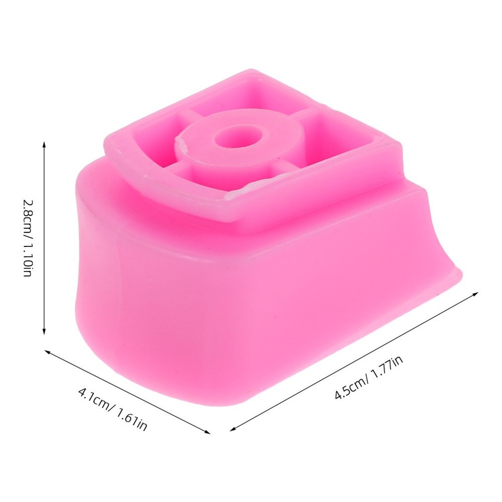 2pcs Inline Roller Skates Brake - Pink Stopper Block Replacement Skate