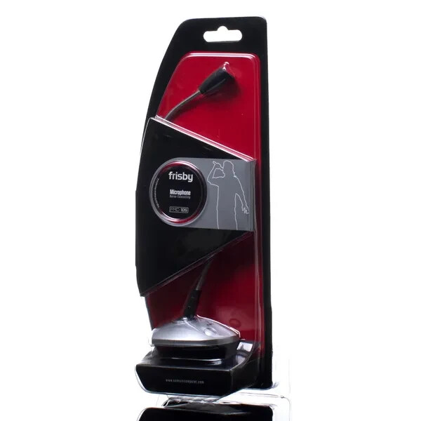 Frisby Flexible 3.5mm Stand Alone Microphone for PC Computer