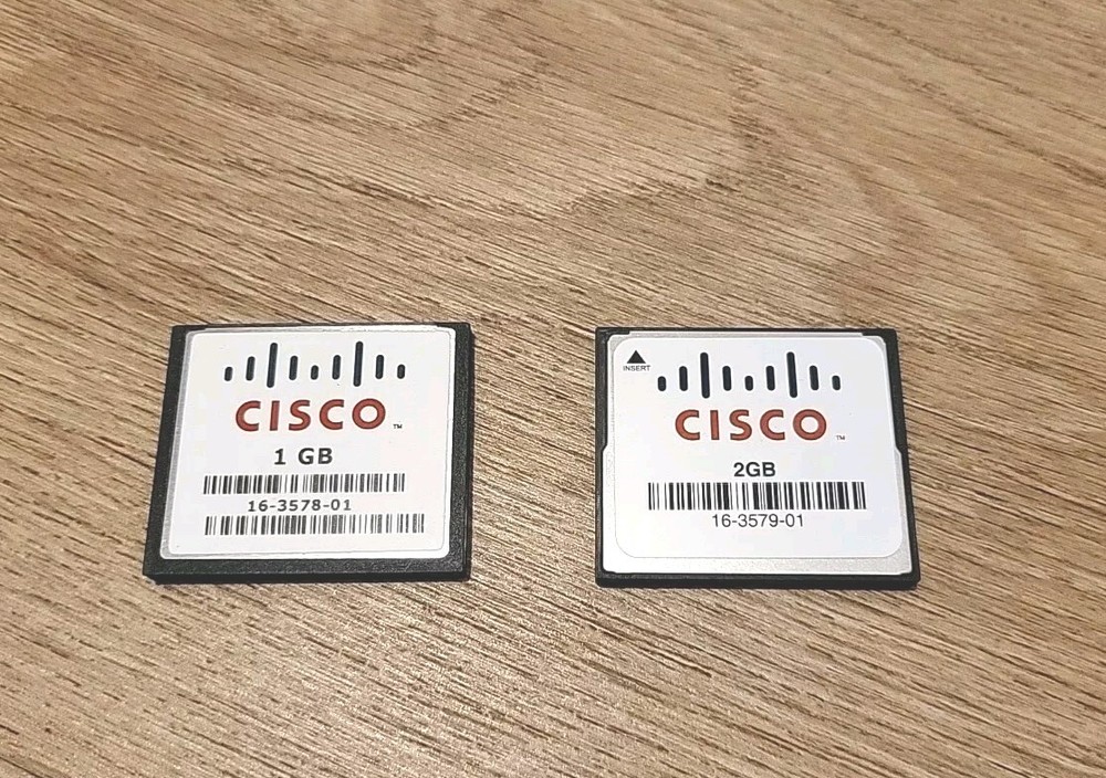 Cisco MEM-CF 1GB & 2GB Compact Flash Memory