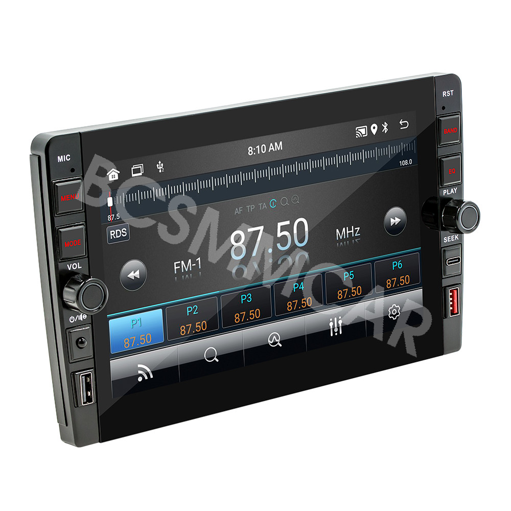 2Din Android  Car Stereo Radio Bluetooth GPS Navigation for Carplay Android Auto