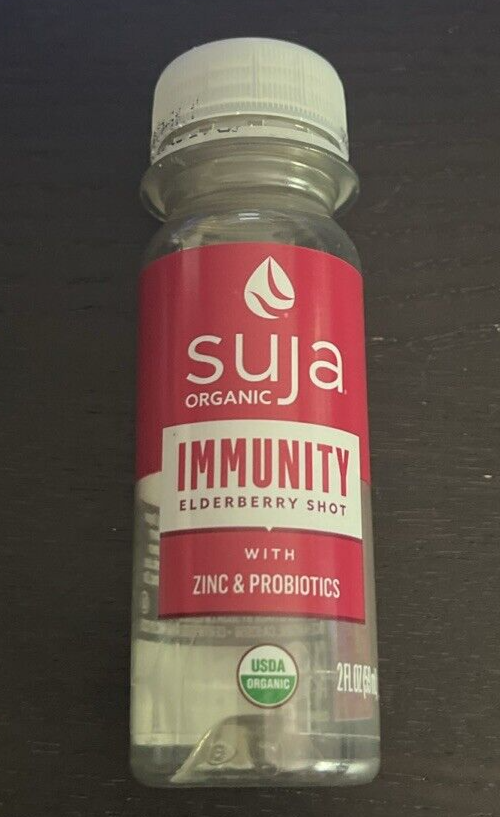 Suja - Immunity - Elderberry Shot - Empty Bottle - 2Oz - Plastic