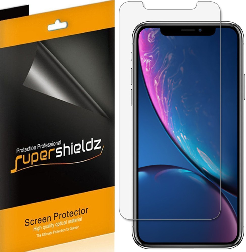 6X Supershieldz Clear Screen Protector Saver for Apple iPhone XR (6.1")