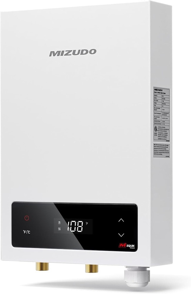 MIZUDO 11kW 240Volts Electric Tankless Water Heater Instant Hot Water Heater