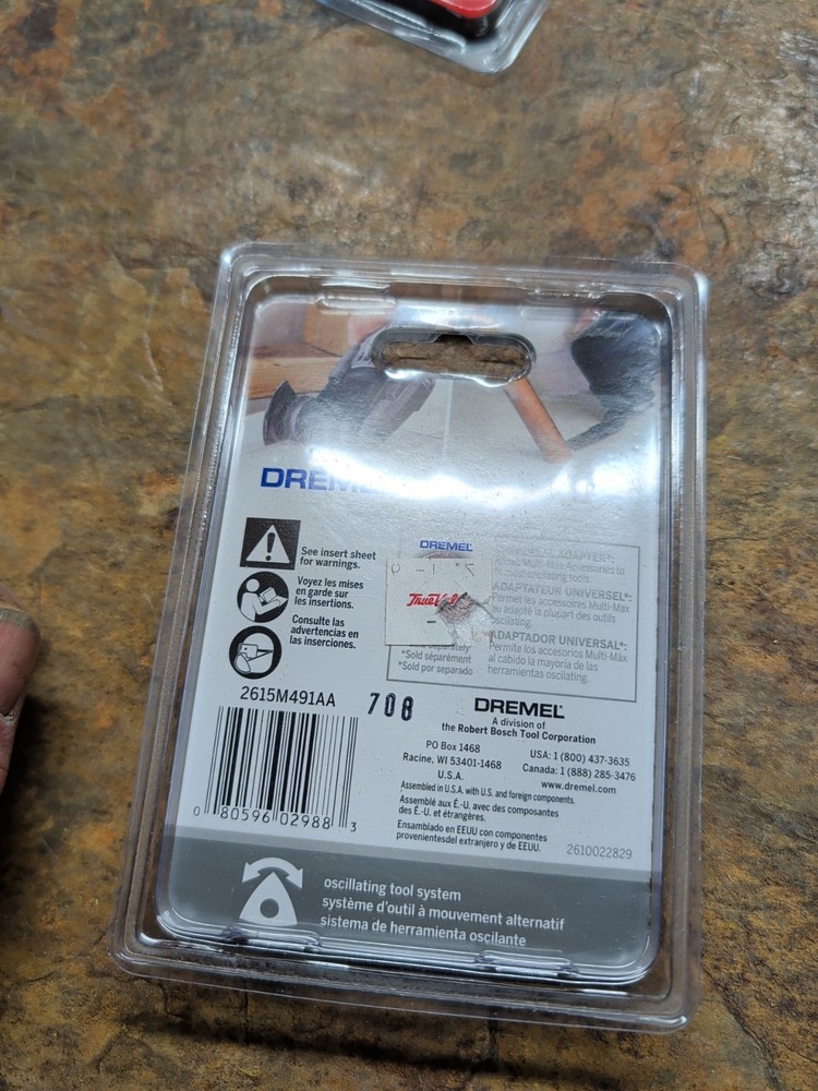 Dremel MM491 Multi-Max Cutting Assortment Blade Pack MM491 - 3 Piece