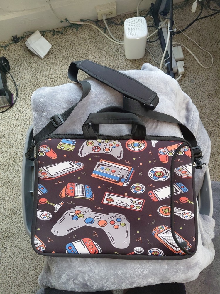 Video Game Controller Neoprine Laptop Bag
