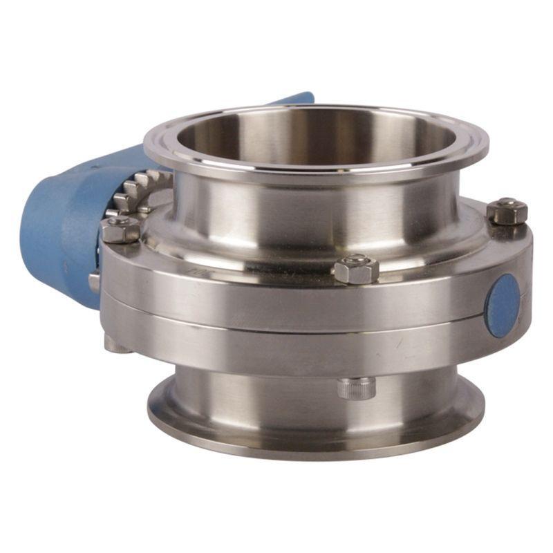 Butterfly Valve 5000 | Tri Clamp 3 inch Trigger Handle - SS304 / Silicone