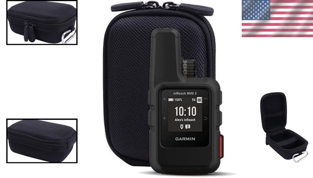 Black Protective Case for Garmin Inreach Mini 3 Plus