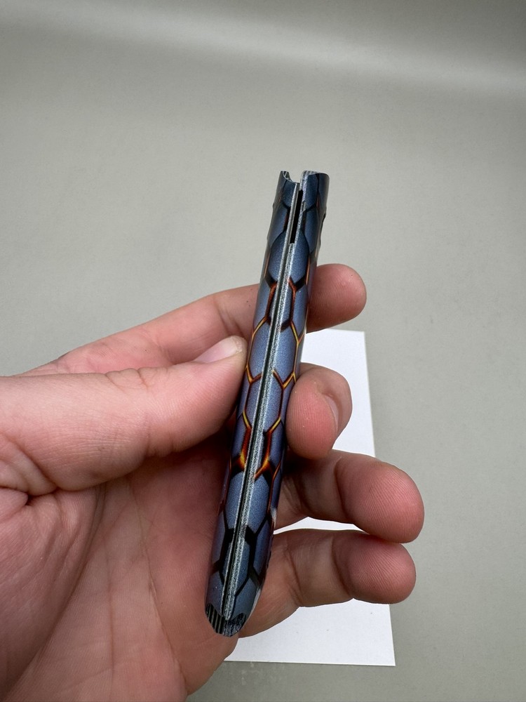 Vintage Paintball 1911/45 Style Split Grips Honeycomb Pattern