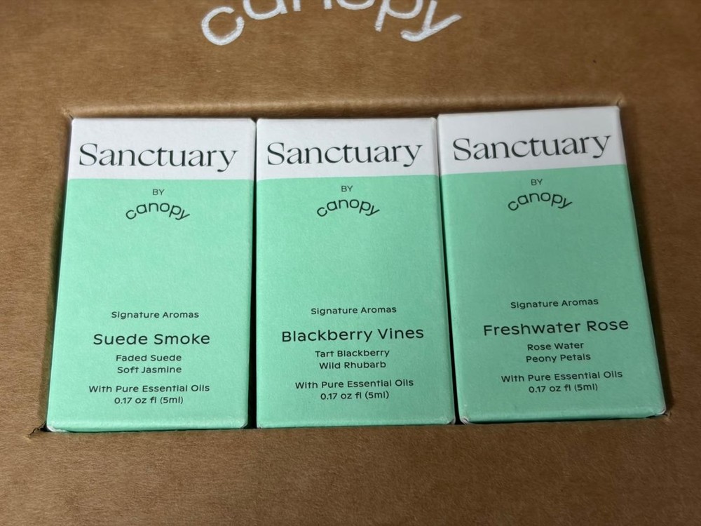 Canopy 1.0 Bedside Humidifer Replacement Filter and 3 Essential Oils