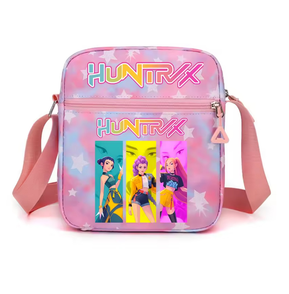 1 PC Random Kpop Devil Hunter Shoulder Bag For Kids