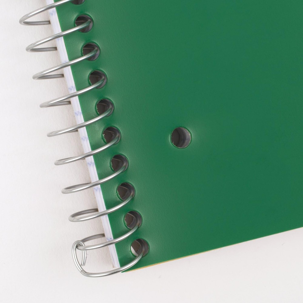 Spiral Bound Notebook 5 Subject, 8x10.5 Inch, 200 Sheets, Assorted