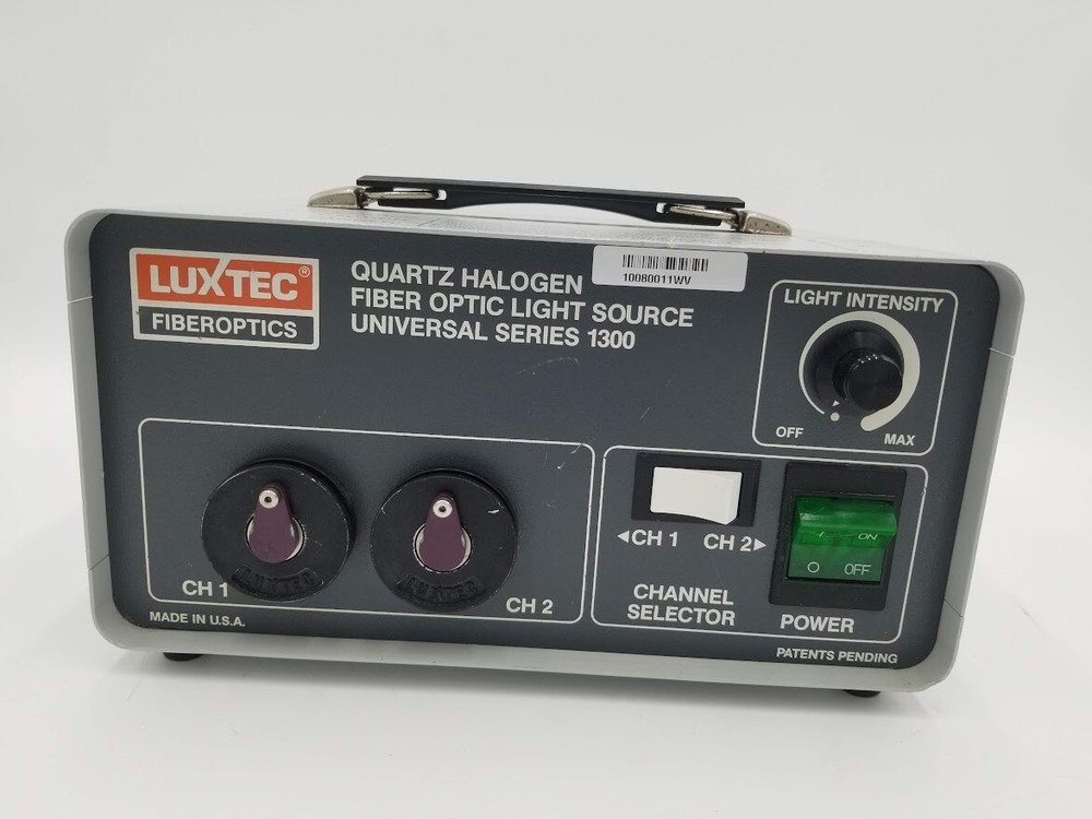 Luxtec Quartz Halogen Fiber optic light source universal series 1300