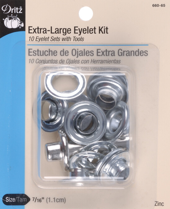 Dritz 660-65 Eyelet Kit-Nickel