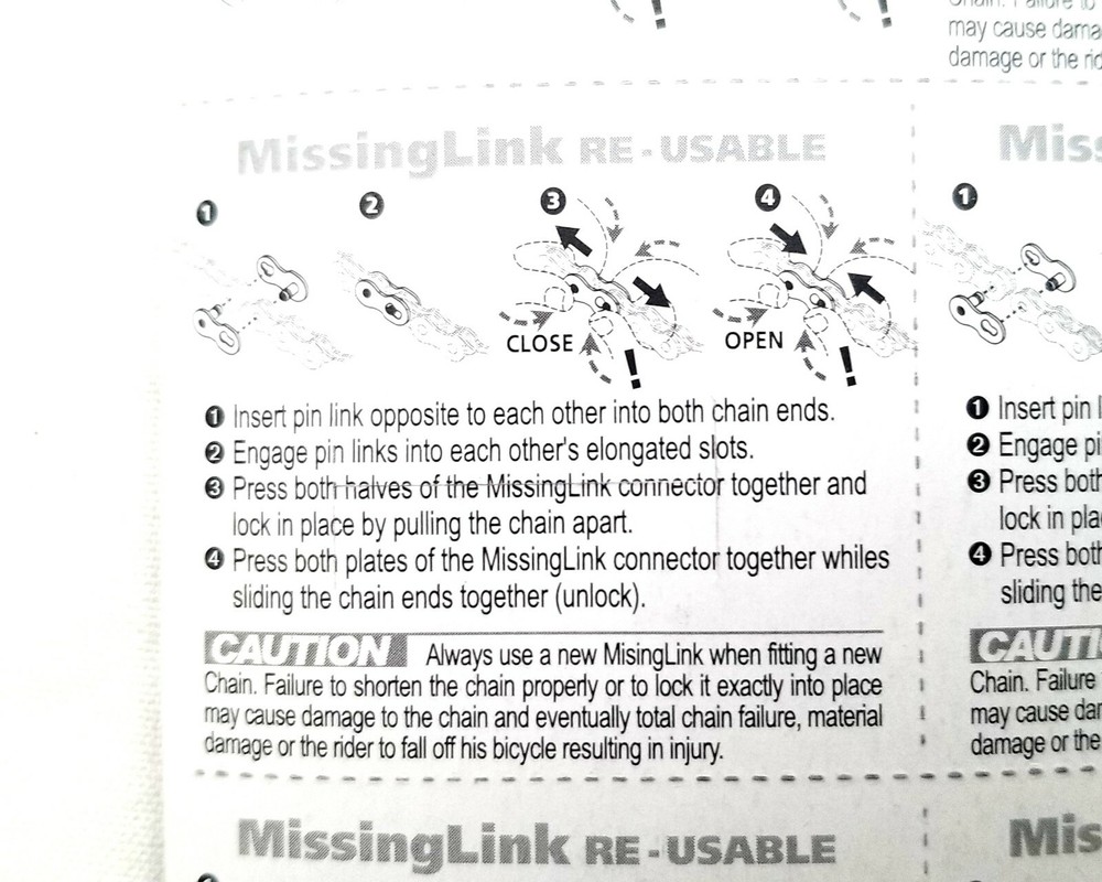 KMC Missing Link 7.3 Master Link 6-7-8 Speed Silver